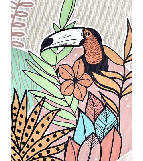 Toucan - Sac tote bag - Jungle fever Olala by Pupa tendance original kitatori suisse