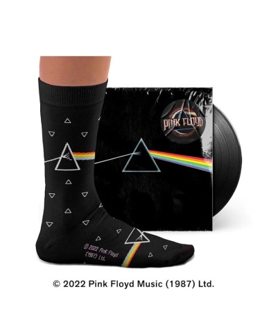 Dark Side of the Moon - Chaussettes Sock affairs - Music collection jolies chausset pour homme femme fantaisie drole originales