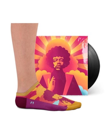 Trippy Guitars - Chaussettes basses Sock Affairs jolies pour femme originales pour homme chausset rigolotes drole Suisse