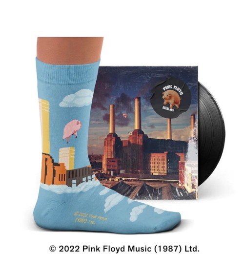 Animals - Pink Floyd - Socken Sock affairs - Music collection Socke lustige Damen Herren farbige coole socken mit motiv kaufen