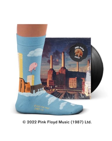 Animals - Pink Floyd - Chaussettes Sock Affairs jolies pour femme originales pour homme chausset rigolotes drole Suisse