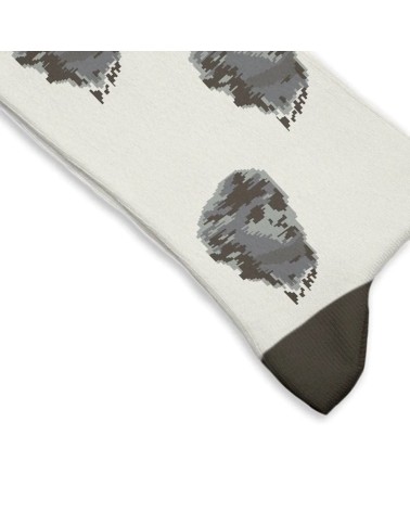 David de Michel-Ange - Chaussettes originales Curator Socks calendrier de l avent chaussettes jolies chausset pour homme femm...