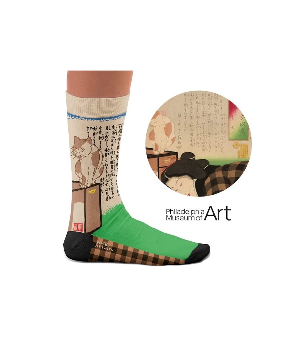 Cancel My Subscription - Chaussettes Curator Socks jolies chausset pour homme femme fantaisie drole originales