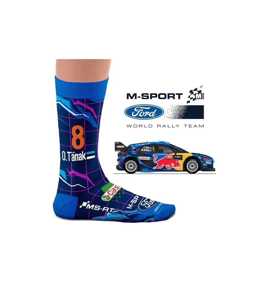 Socken - Tänak M-Sport Heel Tread Socke lustige Damen Herren farbige coole socken mit motiv kaufen