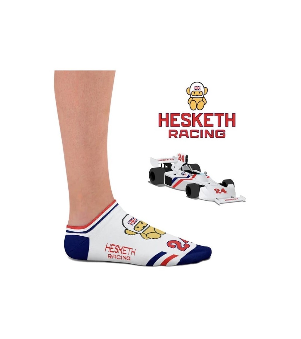 Calzini bassi - Hesketh 308 Heel Tread calze da uomo per donna divertenti simpatici particolari