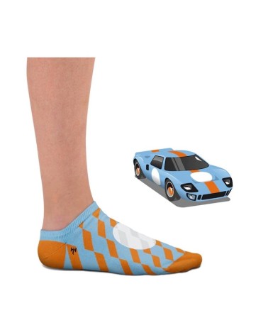 Low Socks - GT40 Heel Tread funny crazy cute cool best pop socks for women men