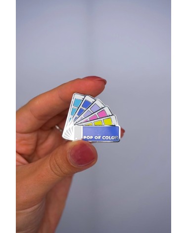 Pin Anstecker - Ein Farbklecks Creative Goodie Anstecknadel Ansteckpins pins anstecknadeln kaufen