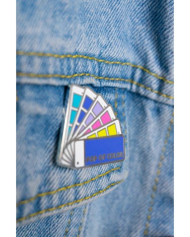 Enamel Pins - Pop of colour Creative Goodie broches and pins hat pin badges collectible