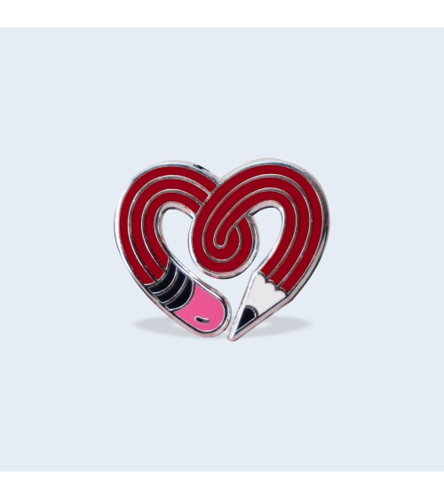 Enamel Pins - Red pencil Creative Goodie broches and pins hat pin badges collectible