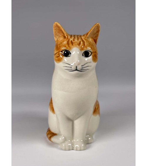 Vaso da fiori piccolo Gatto - Squash Quail Ceramics vasi eleganti per interni per fiori decorativi design kitatori svizzera