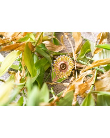 Enamel Pins - sunflower Creative Goodie broches and pins hat pin badges collectible