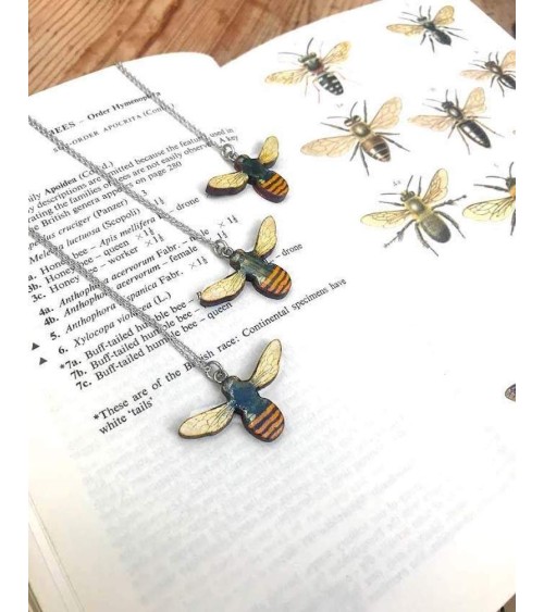 Bee - Necklace with pendant Fen & Co cute fashion design designer for women