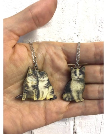 Kitten - Necklace with pendant Fen & Co cute fashion design designer for women