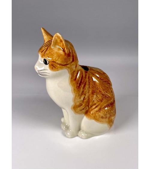 Vaso da fiori piccolo Gatto - Squash Quail Ceramics vasi eleganti per interni per fiori decorativi design kitatori svizzera