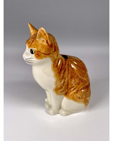 Vaso da fiori piccolo Gatto - Squash Quail Ceramics vasi eleganti per interni per fiori decorativi design kitatori svizzera
