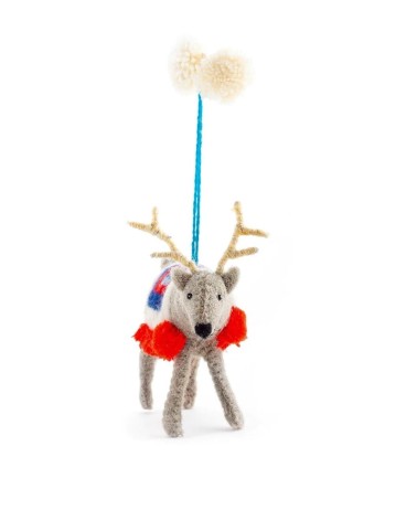 Randolph Reindeer - Christmas tree Decoration Sew Heart Felt 2024 christmas decorations xmas tree decorations