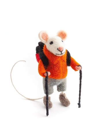 Maus Wanderer - Deko-Objekt Sew Heart Felt schöne deko schweiz kaufen
