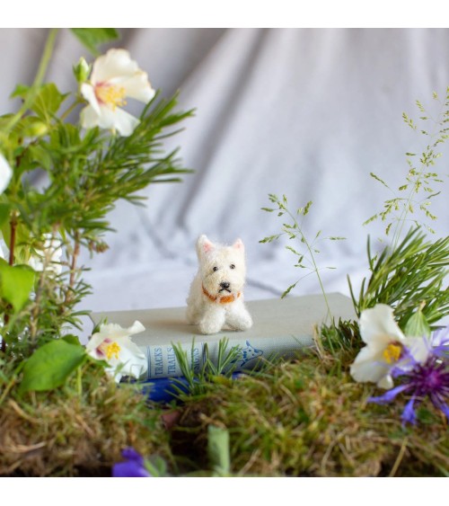 Bruce der Westie - Deko-Objekt aus Filz Sew Heart Felt schöne deko schweiz kaufen