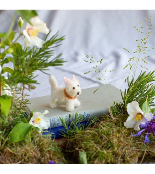 Bruce der Westie - Deko-Objekt aus Filz Sew Heart Felt schöne deko schweiz kaufen