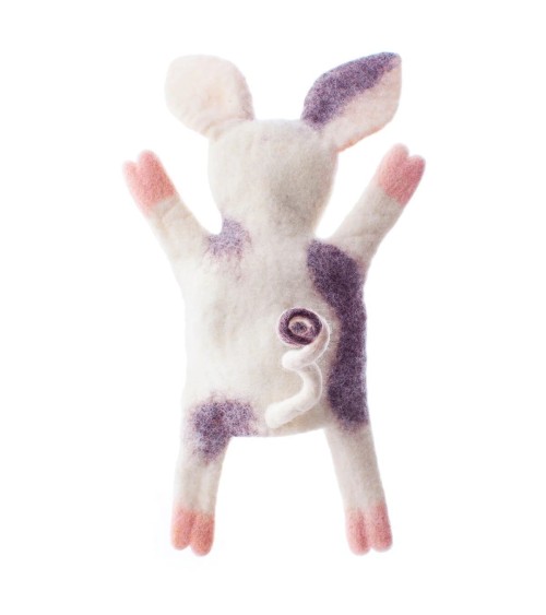 Preston le cochon - Marionnette à main Sew Heart Felt marionnett peluche anglaise animaux jouet