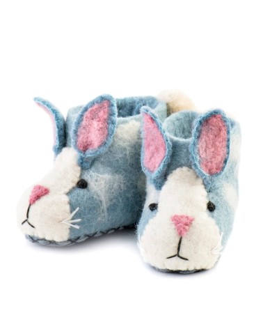 Rory le lapin - Chaussons pour bébés Sew Heart Felt idée cadeau original suisse