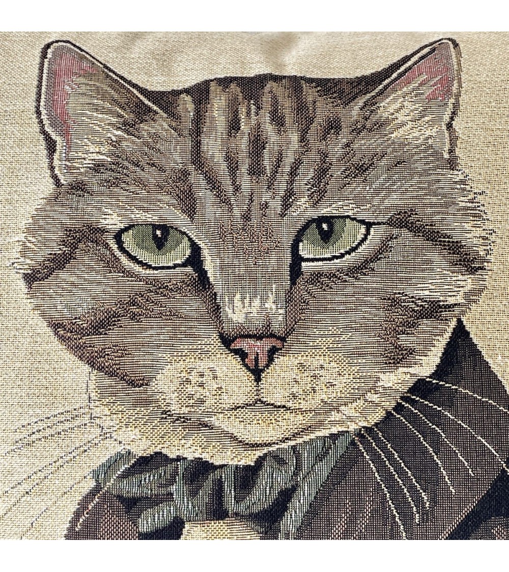 Sir Huxley, Susan Herbert - Cat portrait - Cushion cover Yapatkwa decorative accent throw pillows cases sofa original
