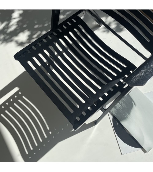 REX Lounge Chair by Niko Kralj - Nero - Poltrona design Vintage kitatori mobili Oggetto di design vintage svizzera