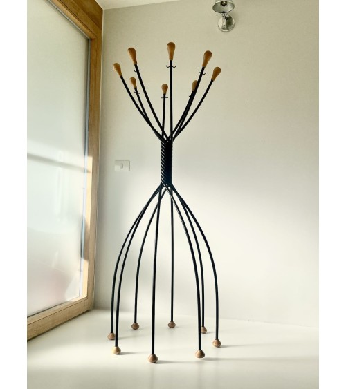 OCTOPUS - Porte manteau vintage sur pied - Années 90 kitatori meuble vintage shop online boutique suisse