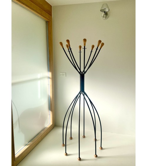 OCTOPUS - Porte manteau vintage sur pied - Années 90 kitatori meuble vintage shop online boutique suisse