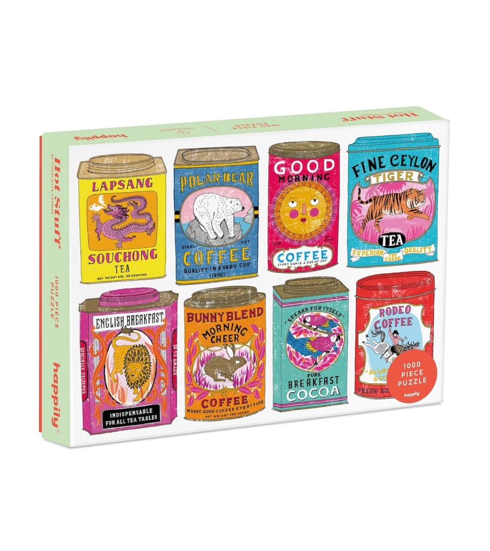 Hot Stuff - Puzzle 1000 pezzi Happily Puzzles da adulti per bambini the jigsaw