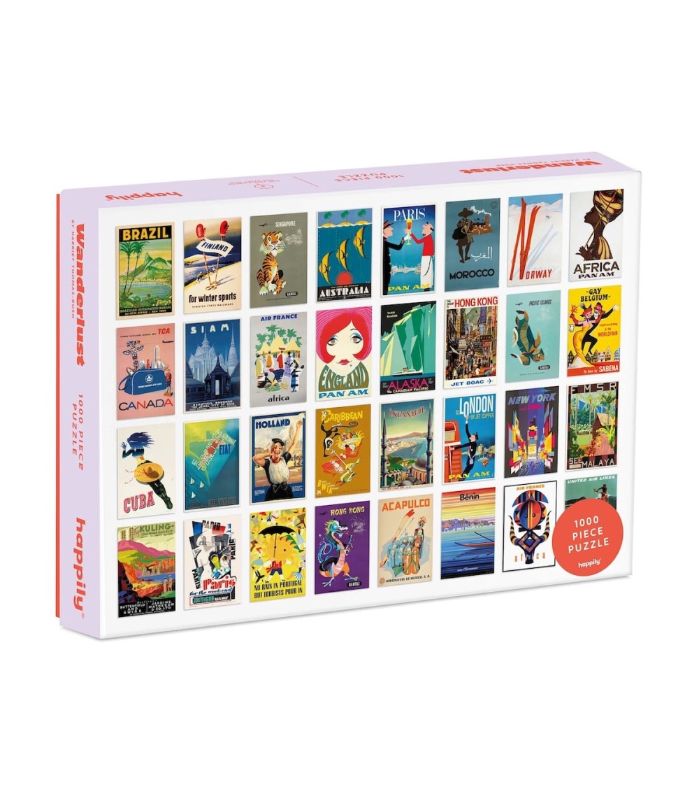 Wanderlust - 1000 piece Jigsaw Puzzle Happily Puzzles art puzzle jigsaw adult picture puzzles