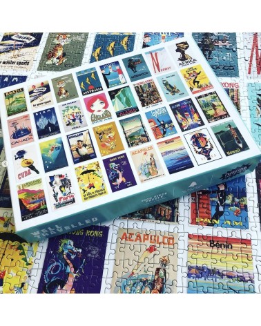 Wanderlust - Puzzle 1000 pezzi Happily Puzzles da adulti per bambini the jigsaw