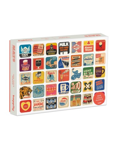 Mats - Puzzle 1000 Teile Happily Puzzles the Jigsaw happy art puzzle spiele der Tages für Erwachsene Kinder kaufen