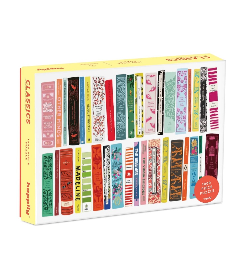 Classic's - Puzzle 1000 pièces Happily Puzzles jeu de puzzle design original moderne cool