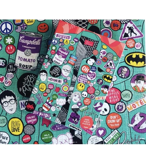 Pinned - Puzzle 1000 pezzi Happily Puzzles Kitatori