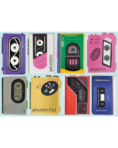 Beats - Puzzle 1000 pièces Happily Puzzles jeu de puzzle design original moderne cool