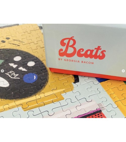 Beats - Puzzle 1000 pièces Happily Puzzles jeu de puzzle design original moderne cool