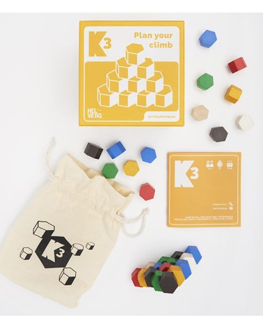 K3 - Jeu de stratégie en bois Helvetiq jeux de société pour adulte famille éducatif