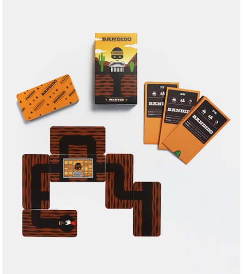 Bandido - Cooperative strategy game Helvetiq kids board game two plawers fun adult party games