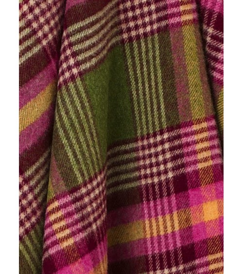 Christchurch Apple - Pure new wool blanket Bronte by Moon best for sofa throw warm cozy soft