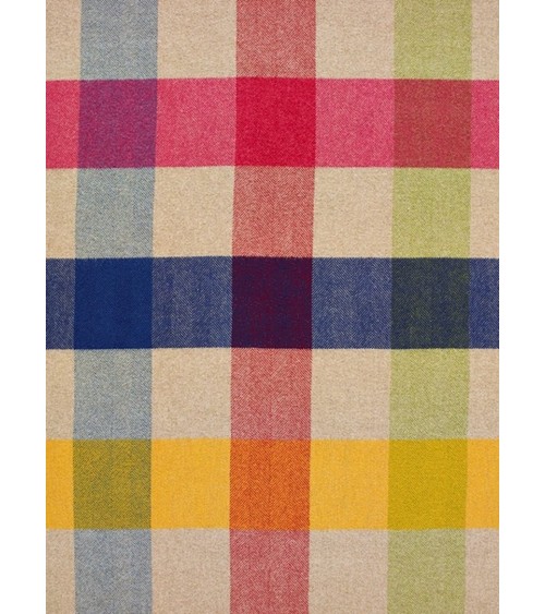 HARLAND Multicolour - Coperta di pura lana vergine Bronte by Moon di qualità per divano coperte plaid