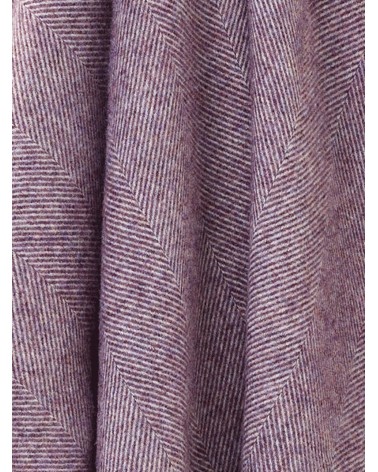 Plaid HERRINGBONE Clover - Couverture douce en laine Bronte by Moon plaide pour canapé de lit cocooning chaud