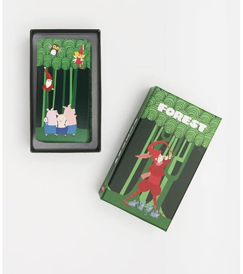 Forest - Gioco di carte Helvetiq nuove giochi da tavolo di tavola di società