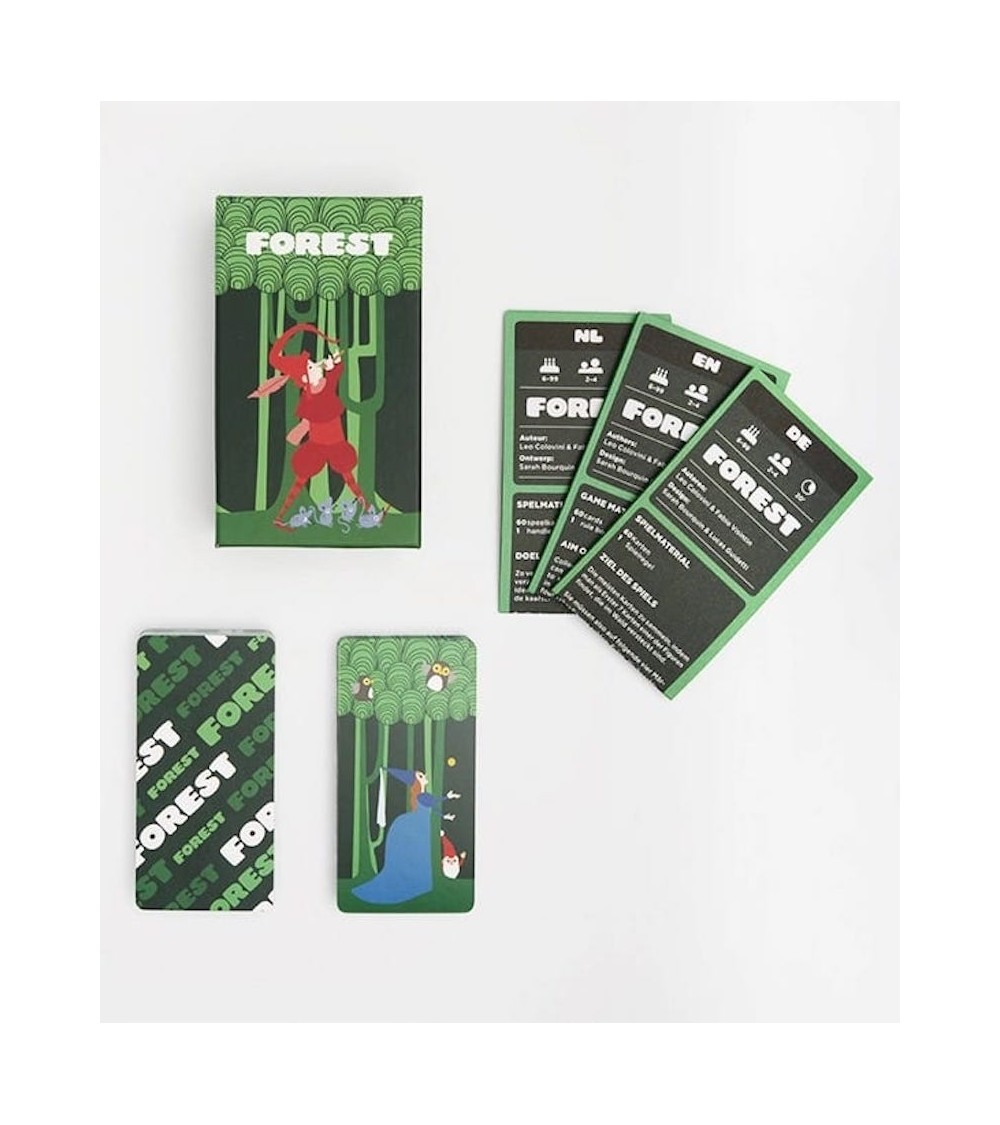 Forest - Gioco di carte Helvetiq nuove giochi da tavolo di tavola di società