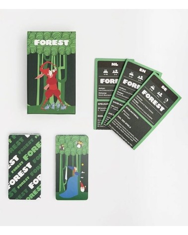 Forest - Gioco di carte Helvetiq nuove giochi da tavolo di tavola di società