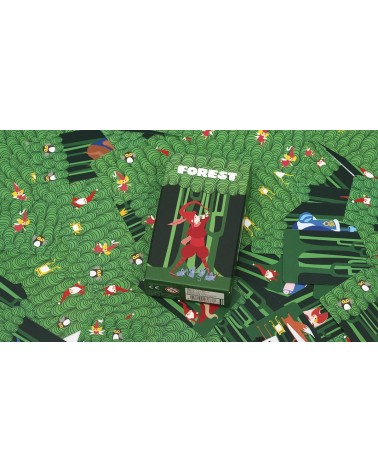 Forest - Card game Helvetiq kids board game two plawers fun adult party games
