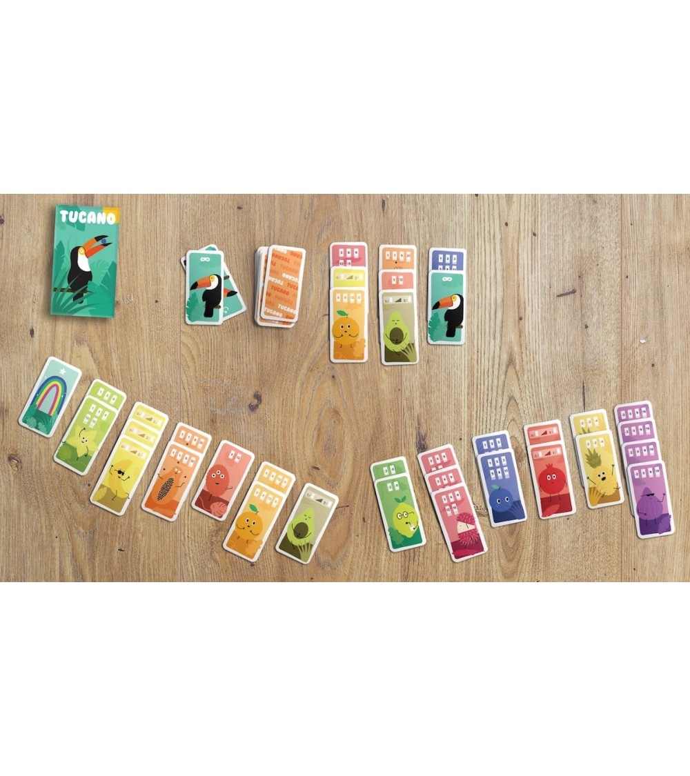 Tucano - Card game, tactical Helvetiq kids board game two plawers fun adult party games