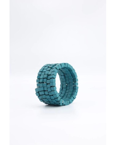 Pashmina - Bracelet serpent en perles de bois Jianhui London fantaisie original femme suisse