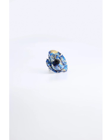 Papavero - Anello in plastica riciclata Jianhui London eleganti particolari da donna bambina