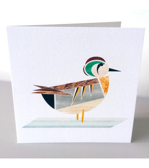 Baikal Teal - Greetings Card Ellie Good illustration happy birthday wishes for a good friend congratulations cards